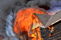 Events-House Burn in Carlisle, Iowa