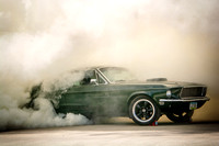 Mustang Burnout 1